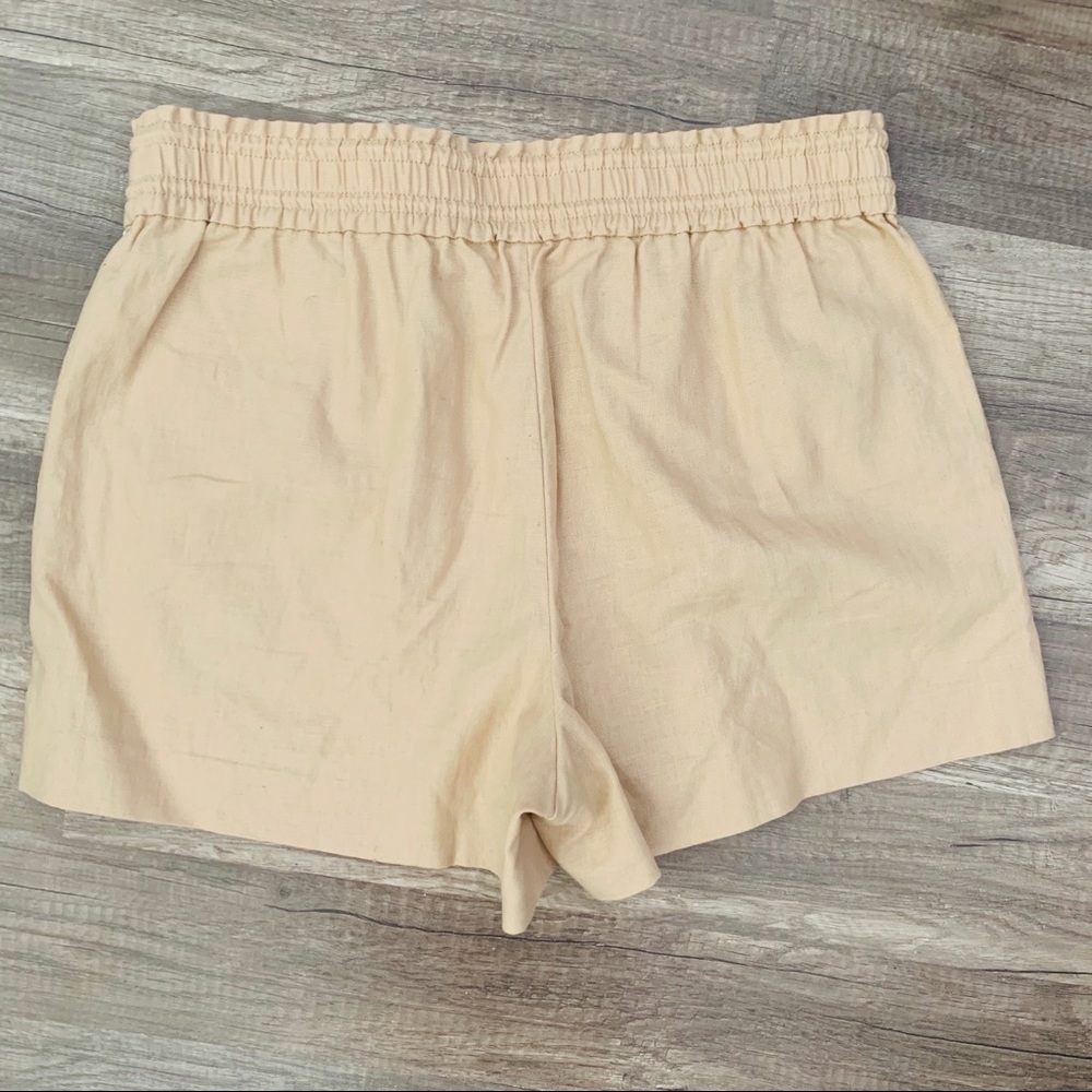 J. Crew NWT Linen‎ Supima Cotton Shorts Size XS - Picture 4 of 5